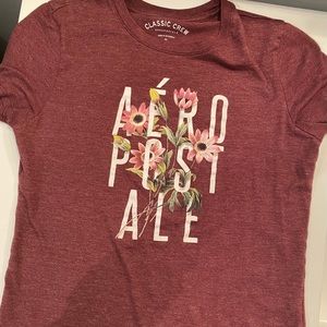 Burgundy Aeropostale Shirt